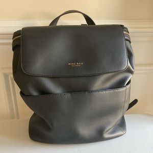 Mina Baie Black Kinney Backpack
